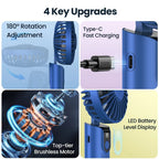 USB Rechargeable Mini Portable Fan - DRIVURA™
