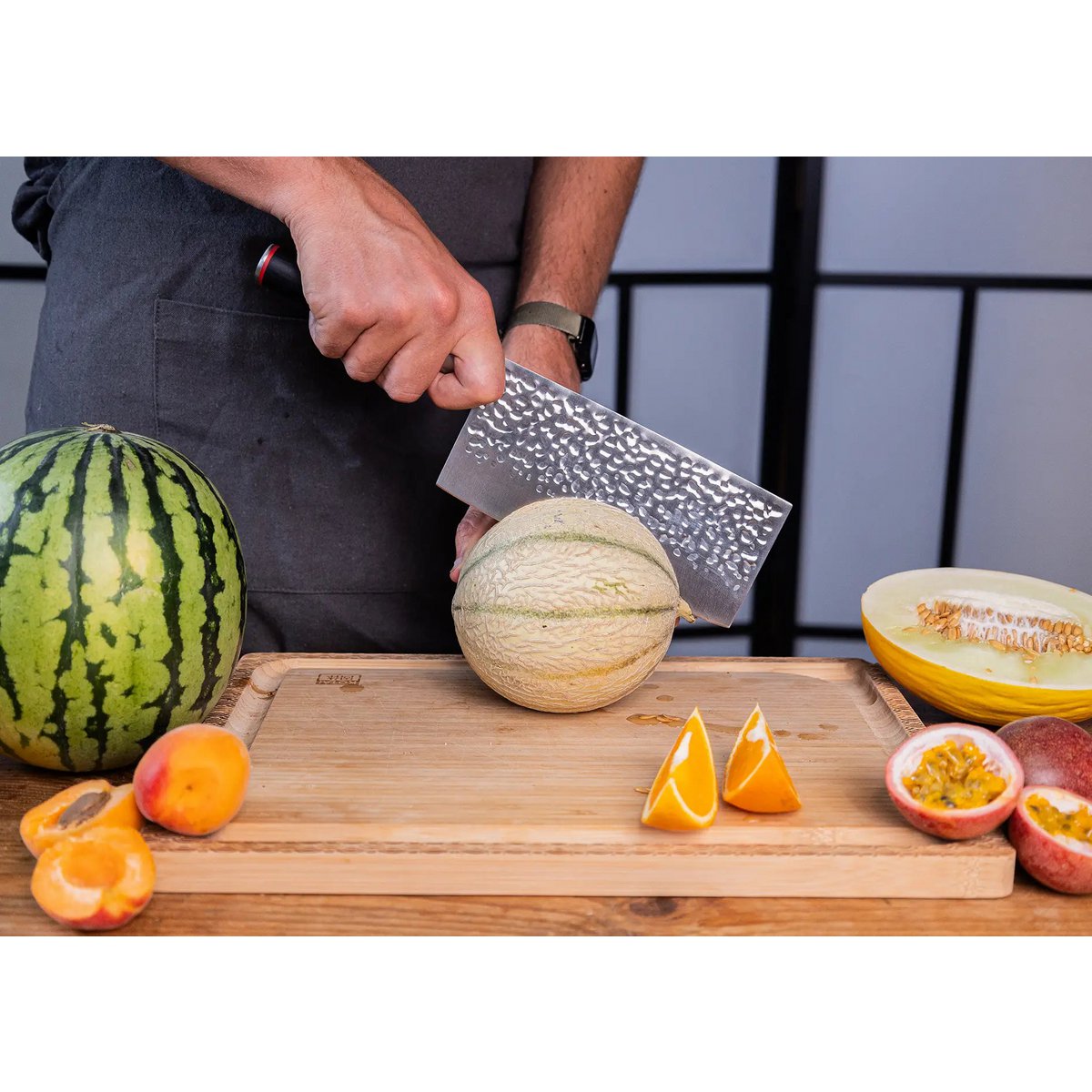 Hakmes met bamboe Saya en bamboedoos - lemmet van 190 mm - DRIVURA™