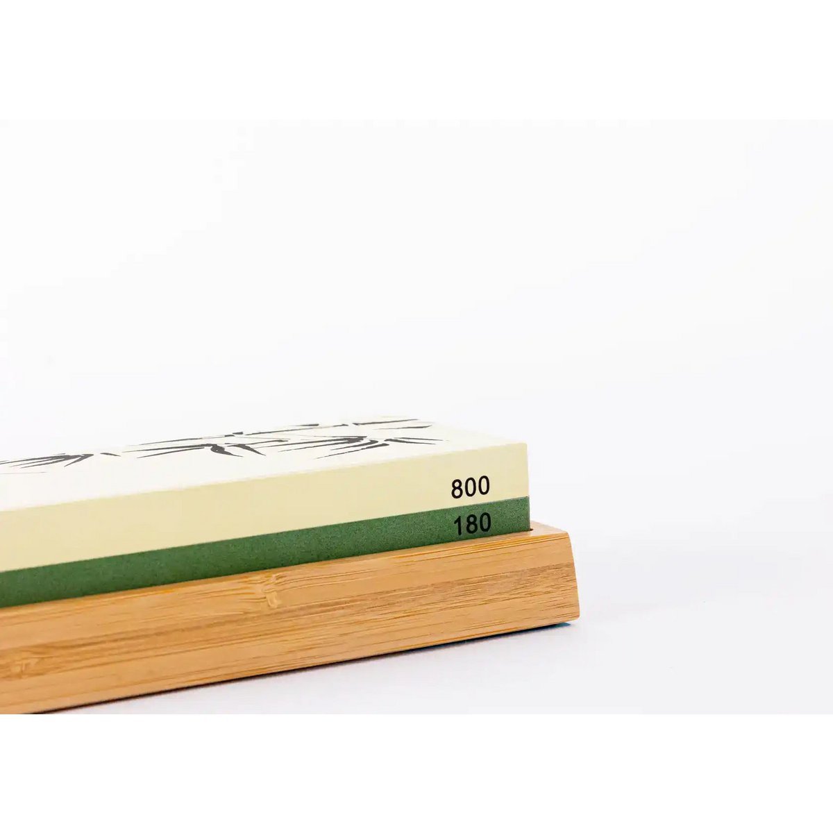 KOTAI slijpset met dubbelzijdige 400/1000 grit wetsteen, anti - slip bamboe voet, slijpsteen en 15 graden hoekgeleider - DRIVURA™