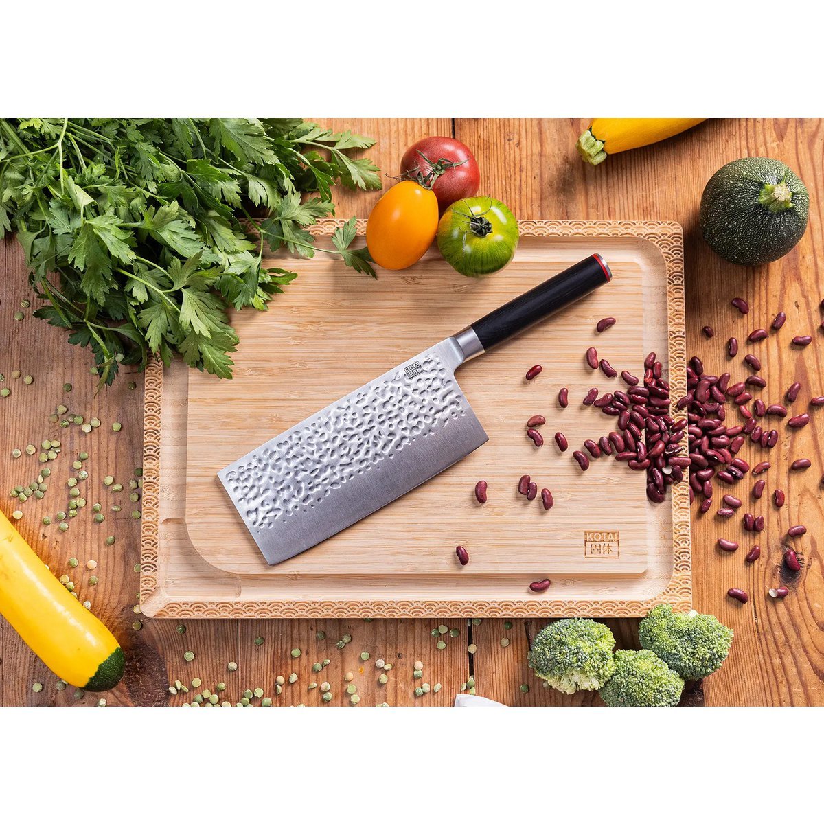 Hakmes met bamboe Saya en bamboedoos - lemmet van 190 mm - DRIVURA™