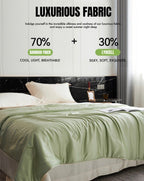 Silky Bamboo Fiber Cooling Blanket Duvet for Hot Sleepers & Night Sweats - DRIVURA™